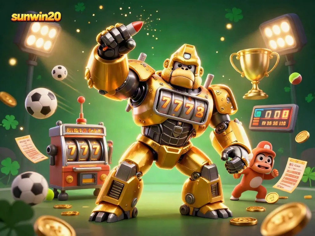 Experience exciting gameplay at sunwin20 with dynamic 3D casino elements and vibrant illustrations.
