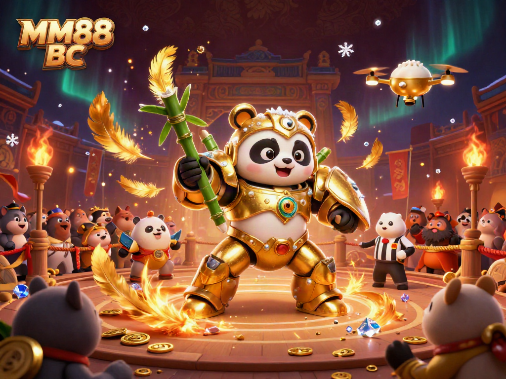 Experience the thrill of MM88 BC with exciting gameplay elements and dynamic characters converging in an arena.