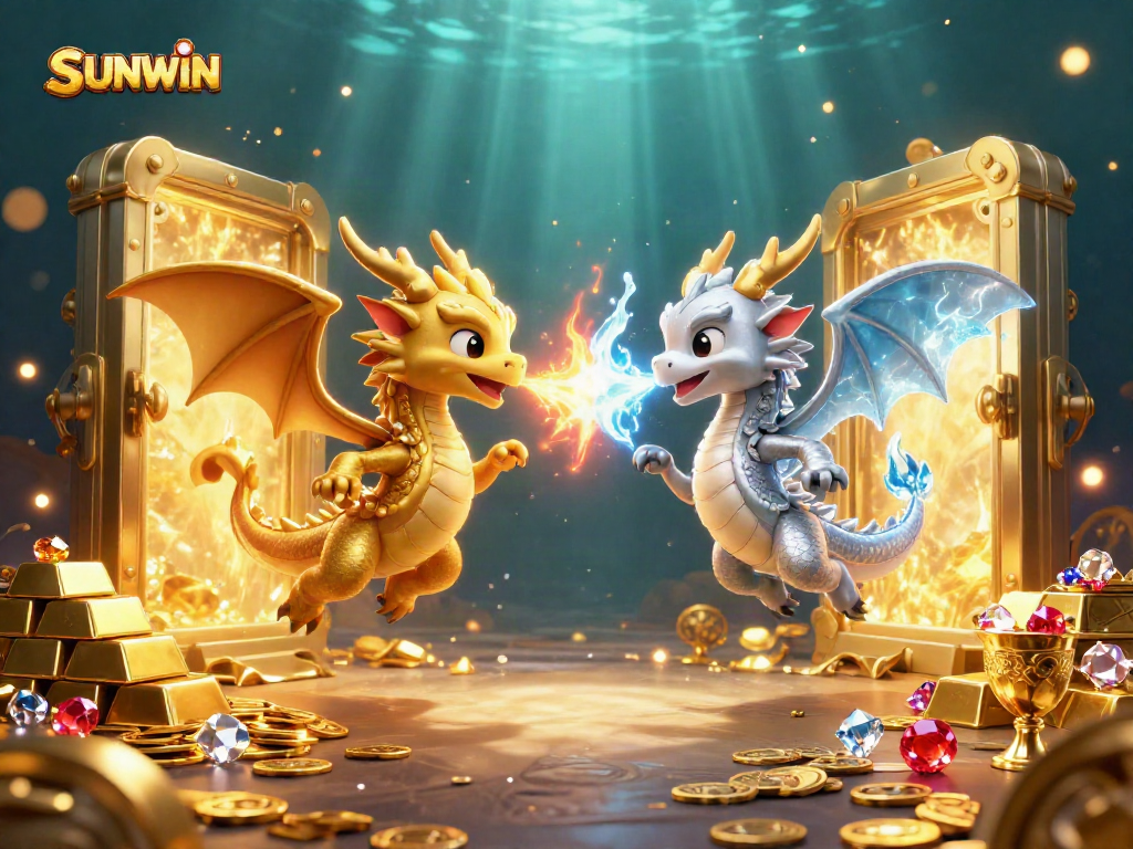 Experience SUNWIN's thrilling adventures with dragons and treasures in an enchanted casino world.