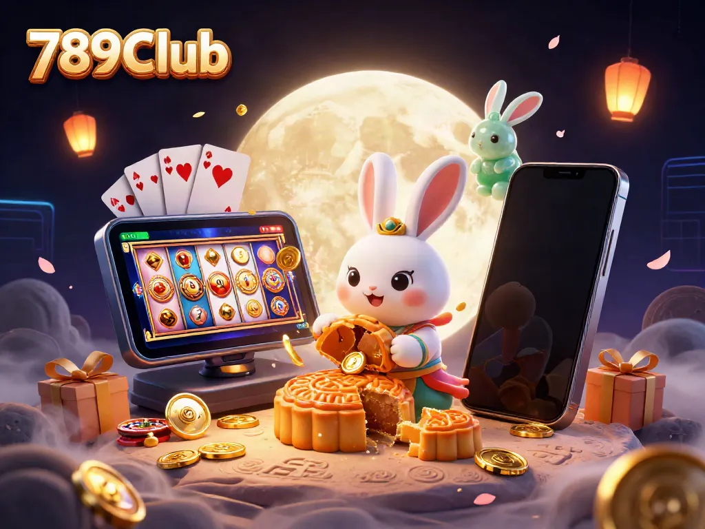Experience exciting gaming at 789Club with vibrant casino elements and captivating characters.