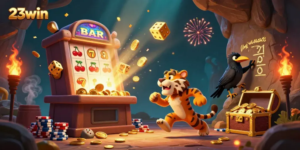 Experience the thrill at 23win's prehistoric casino with exciting jackpots and dynamic gaming elements.