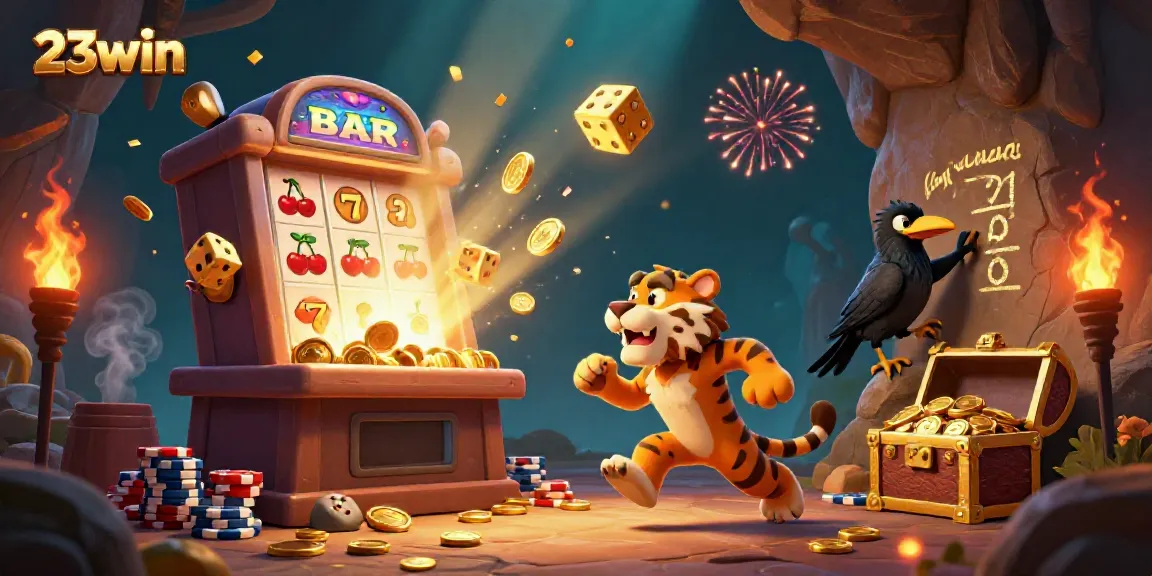Experience the thrill at 23win's prehistoric casino with exciting jackpots and dynamic gaming elements.