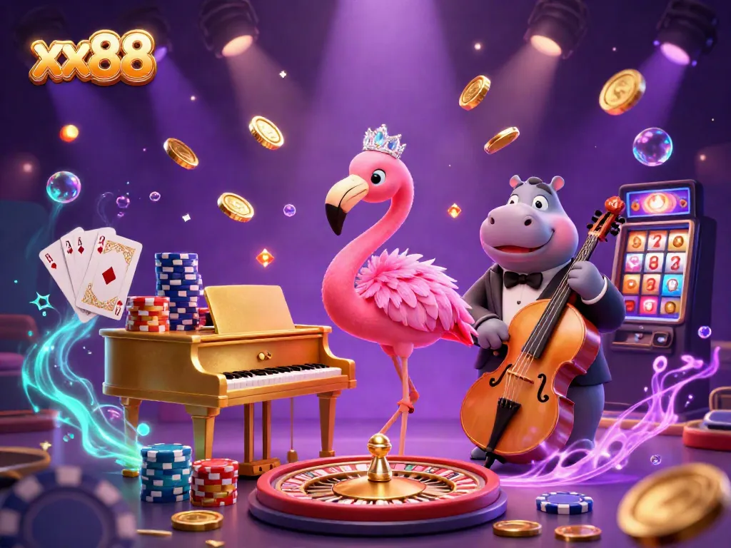 Experience winning strategies with xx88 as vibrant casino characters entertain with games and dazzling prizes.