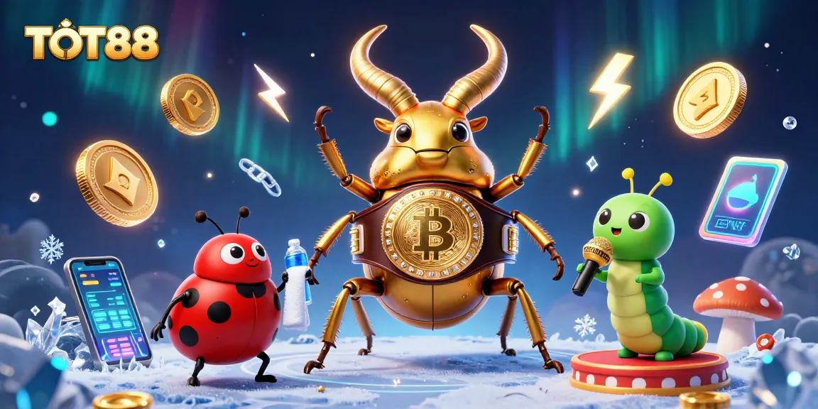 Engage with TOT88 and win big with thrilling casino experiences in this vibrant illustration.