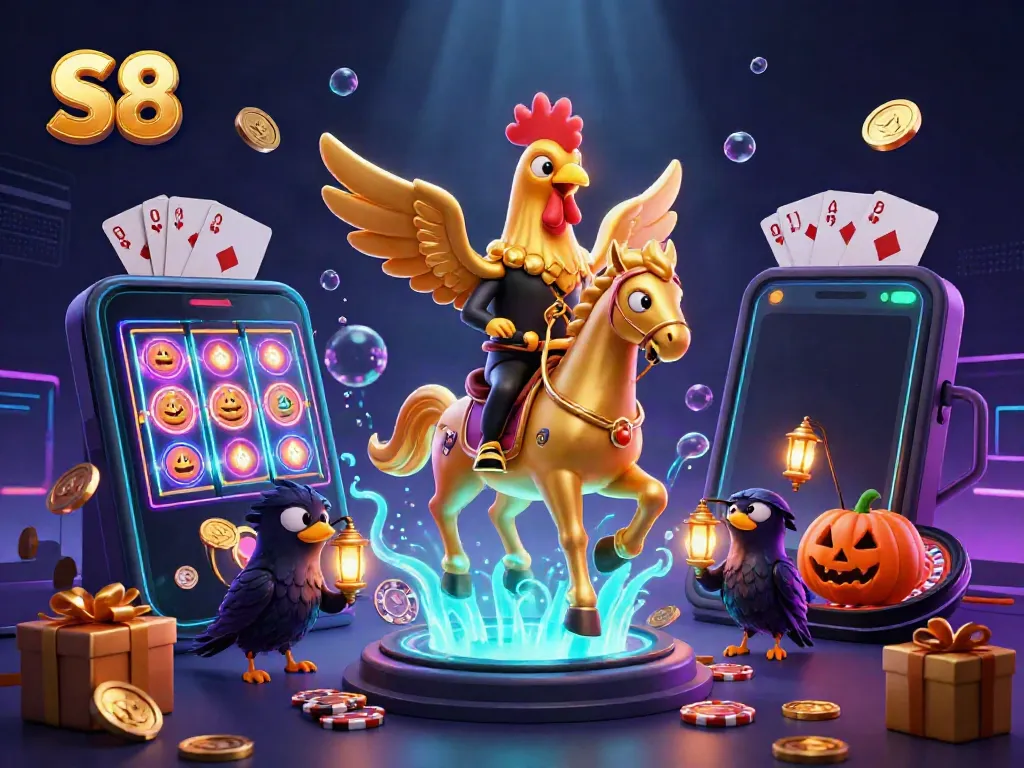 Experience excitement with S8's casino adventure featuring stunning visuals and dynamic games.